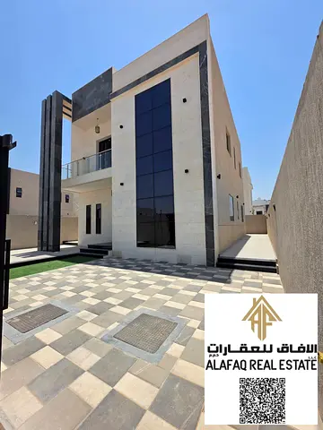 Luxury Villa for Sale in Al Zahya P11 Ajman 4 Master Bedrooms Elegant Finishing Spacious Layout Price Includes Registration and Ownership Fees