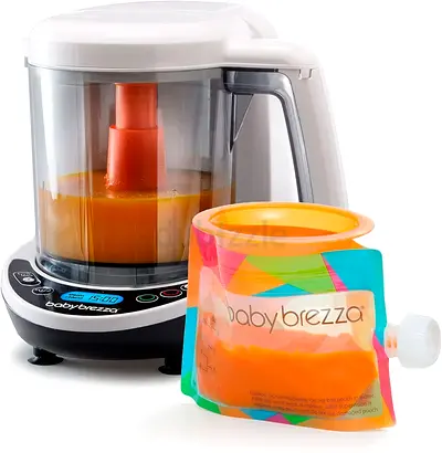 Baby Brezza One Step Homemade Food Maker Deluxe | Automatic/Instant Cooker And Blender | Steam And P