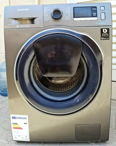 SAMSUNG 9kg digital inverter washing machine with ECO BUBBLE technology  working perfect