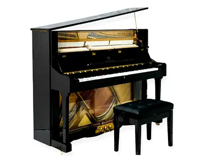 Heinrich Upright Piano HUP-121CB Crystal Black for sale!