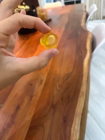 Gummy ring with no hole (haribo)