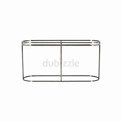 Marina Home Tarabay Console (gunmetal steel)
