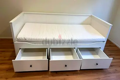 Ikea Day bed with two mettreses available in perfect condition