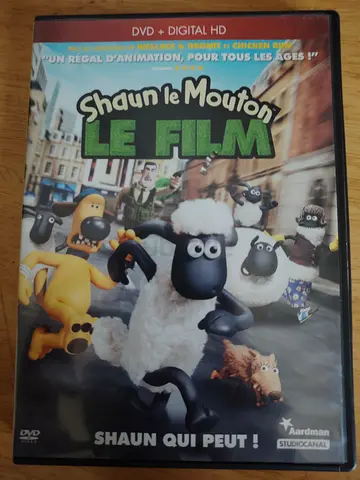 Shaun the Sheep Movie – DVD (French/English)