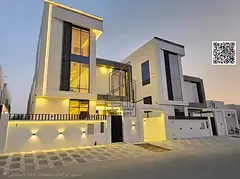 Modern villa with a rooftop terrace, super deluxe finishing