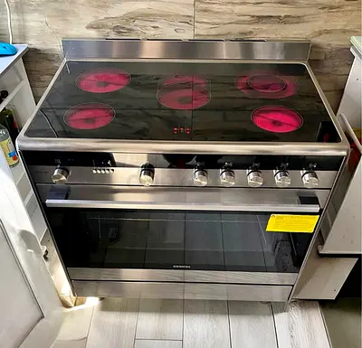 Siemens iQ700 Modern Electric Ceramic Cooking Range 90 cm - Modern Kitchen Design