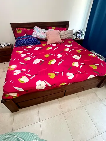 King size bed  mattress
