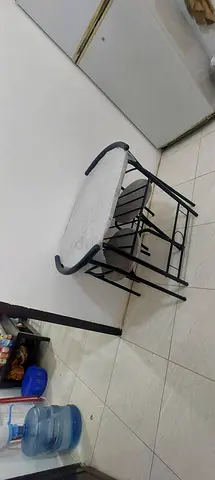 Dining table with two chairs