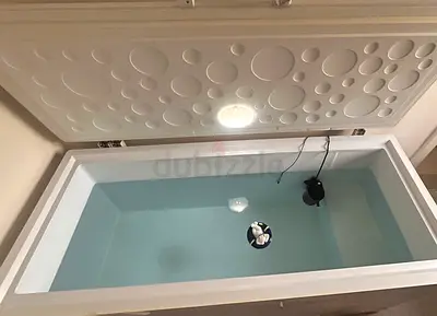 ICE BATH converted from a chest freezer HAIER