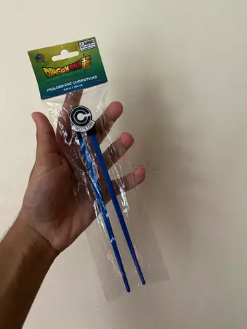 Dragon Ball Capsule Corp Novelty Chopsticks (Blue)