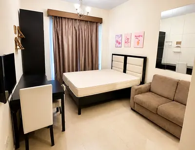 Fully Furnished Studio | Balcony View | Vacant