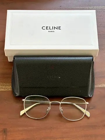 Celine eyeglasses with original case and box - gently used