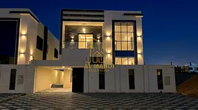 Luxury Villa for Sale in Al Zahia – Ajman | 5 Master Bedrooms | Registration Included | High-End F