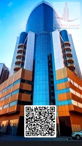 غرفة وصالة مع 2 حمام للإيجار في أورينت تاور | إطلالة مميزة | موقع حيوي | جاهزة للسكن