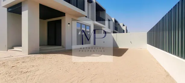 Corner 4BR Townhouse | Single Row | Jebel Ali