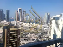 Annual Rent in Al Taawun – Sharjah Fully furnished one-bedroom apartment with a balcony and stunni