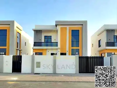 Own a detached villa in one of Ajman's most prestigious areas with a 10% down payment and a monthly installment of AED 6,000, including registration a