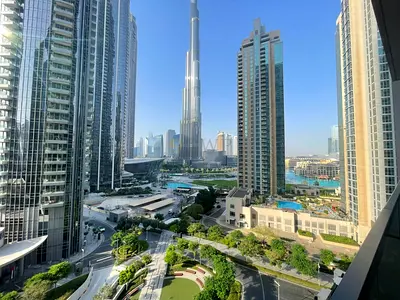 Full Burj View|Spacious|2 Balconies|Vacant