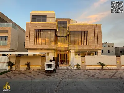 🏡 فيلا مقابل حديقة، طابقين وروف، 6 غرف نوم ماستر، أرض 4500 قدم، مسبح خاص ومصعد وروف واسع، تصميم فاخر وموقع استثنائي.