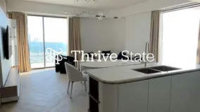 Sea &amp; Burj Khalifa View | Corner Unit | Furnished