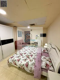 Furnished Studio in Al Jurf 2 | Near Delta Center with Direct Dubai Exit