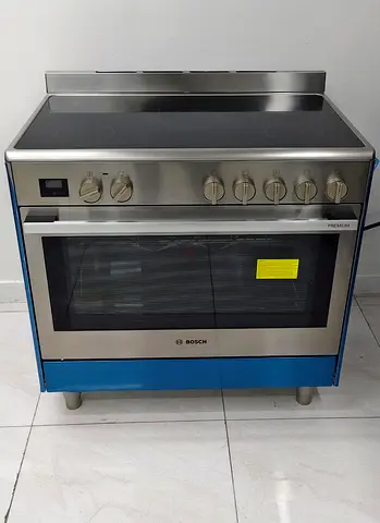 Bosch electric ceramic cooker with dual fan 90x60 cm like new condition