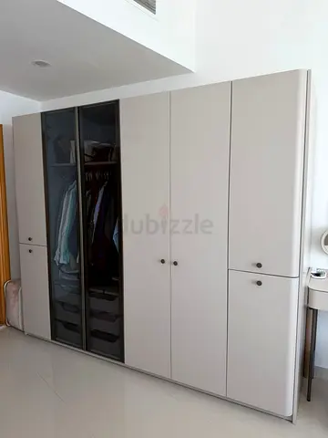 King Bedroom FULL. Bed + Mattress + Wardrobe + Dresser.
