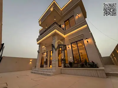 Elegant villa in Al-Haliyo 2 with a modern design: a unique opportunity for living and investment, including registration fees.