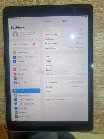 I pad air 2