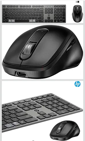 HP Wireless Keyboard and Mouse Combo/ english/arabic