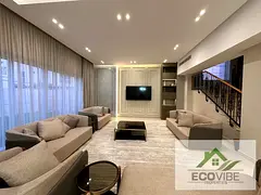 Modern Furnished 4BR Villa + Maid's Room | Private Garden | Community View