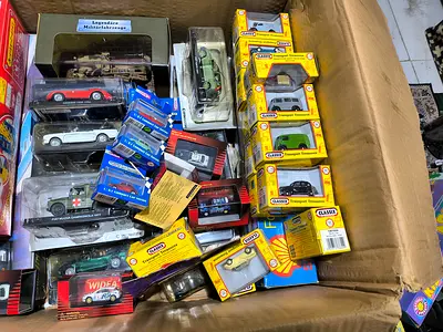 Lot of Die-Cast Model Cars and Vehicles - Mixed Brands, New  Boxed