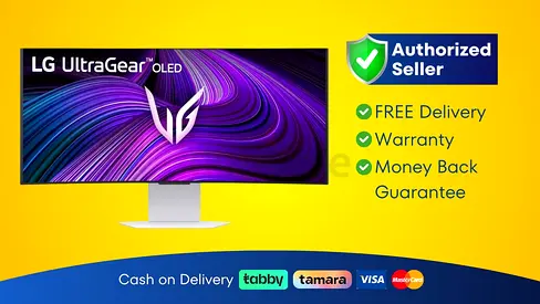 LG UltraGear 34 Inch CURVED OLED GAMING MONITOR - 240HZ - Brand New - Warranty - Free Delivery