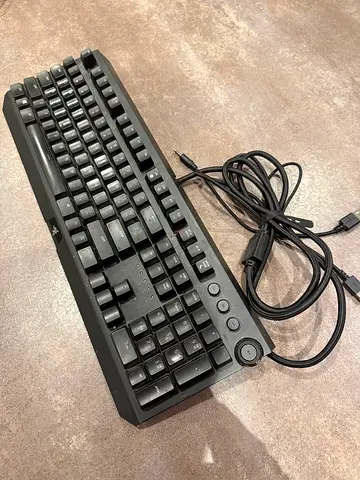 Razer BlackWidow Elite -orange switches Full-Size Wired Mechanical Keyboard - Good Working Condition