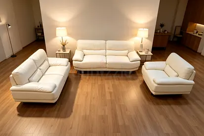 Sofa Leather 6 Seater