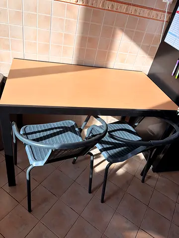 Kitchen or balcony dining table