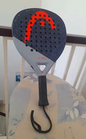 HEAD Vibe Padel Racket - Blue/Red, 350g