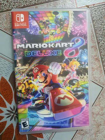 Mario kart 8 Deluxe nitendo switch game card