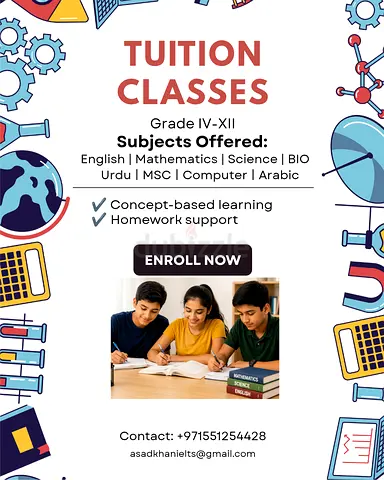 Home tuition English language and School Subjects
