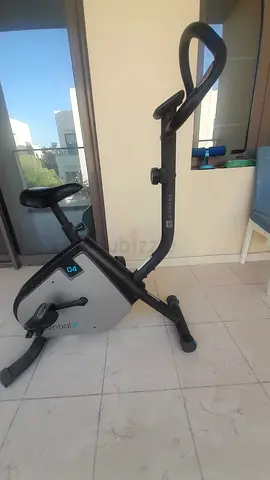 Upright Exercise Bike — Compact Home Stationary Bike