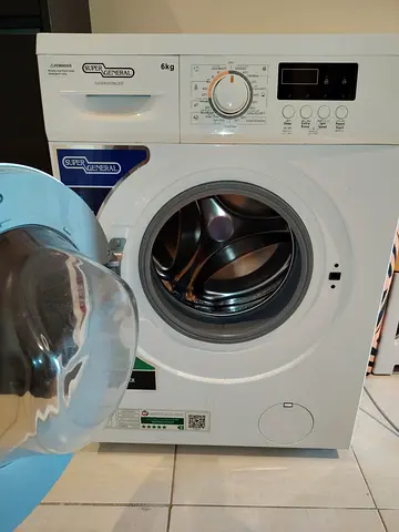 Super General Top load washing machine 6kg, Having issue, Rubbing with gasket while running.