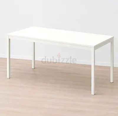 IKEA VANGSTA Extendable White Dining/Work Table (120x80)