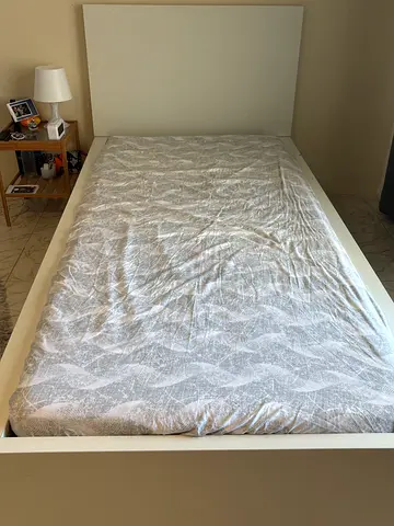 Ikea single bed with mattress