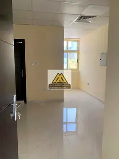 Studio apartment for first occupancy | Annual rent | Al Aaliyah | Very spacious | Close to Sharjah a