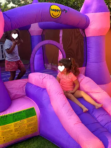 Happy Hop Inflatable Bouncy Castle with Slide (2-4 yo) 

Excellent condition, only used a few times