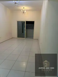 The best one-bedroom apartment for annual rent in Emirates City. This apartment features a balcony w