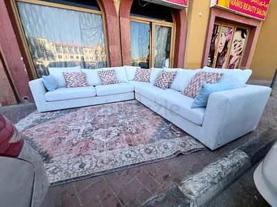 The one Corner Sofa Beige Excellent condition