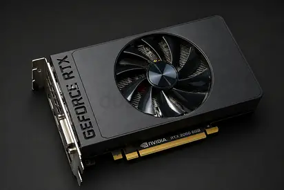 NVIDIA GeForce RTX 2060 6GB Graphics Card - Single Fan, Good Condition