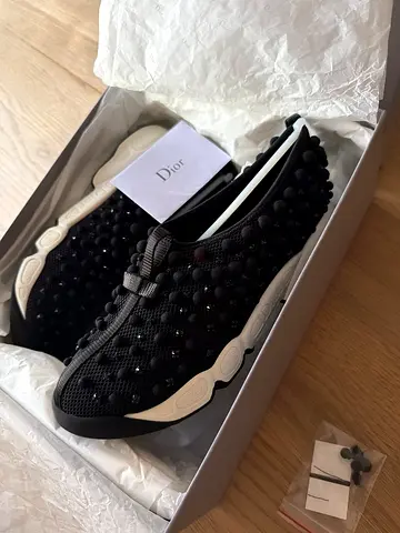 Black Dior Sock Sneakers (New in Box) - women’s/Unisex