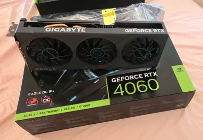 NVIDIA GIGABYTE RTX 4060 EAGLE OC 8GB TRIPLE FAN WINDFORCE
